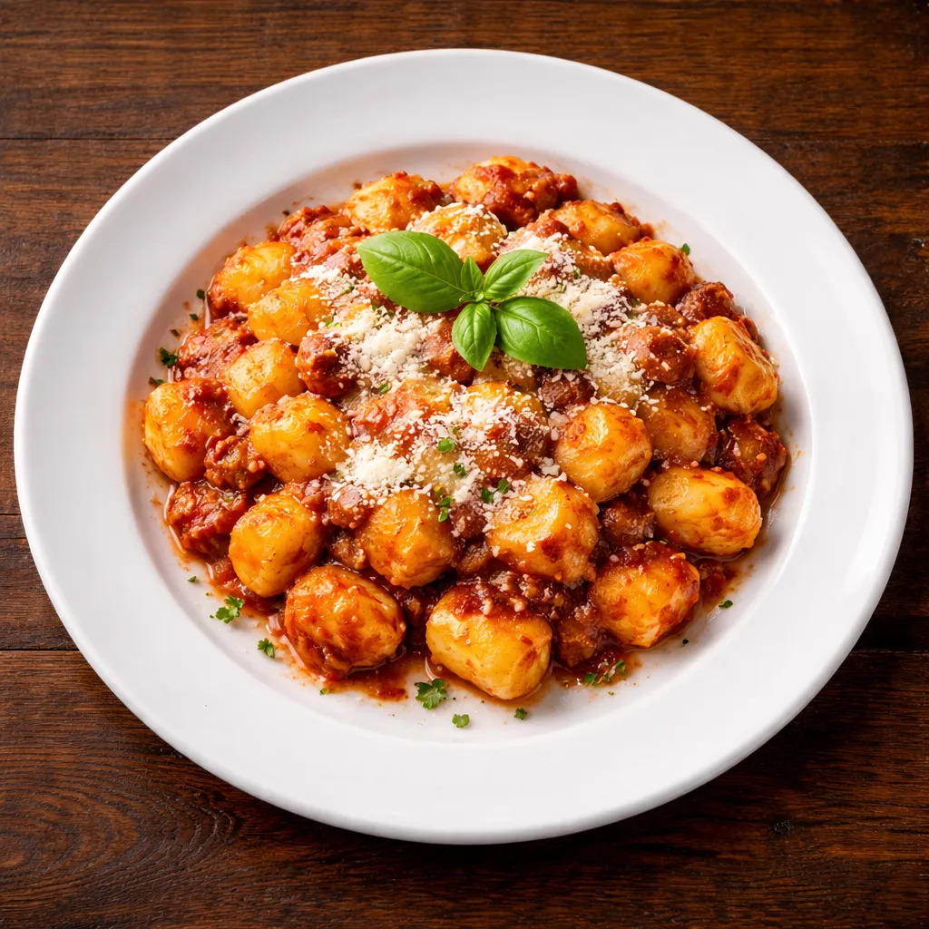 Gnocchi alla Sorrento - House-made gnocchi in rose sauce