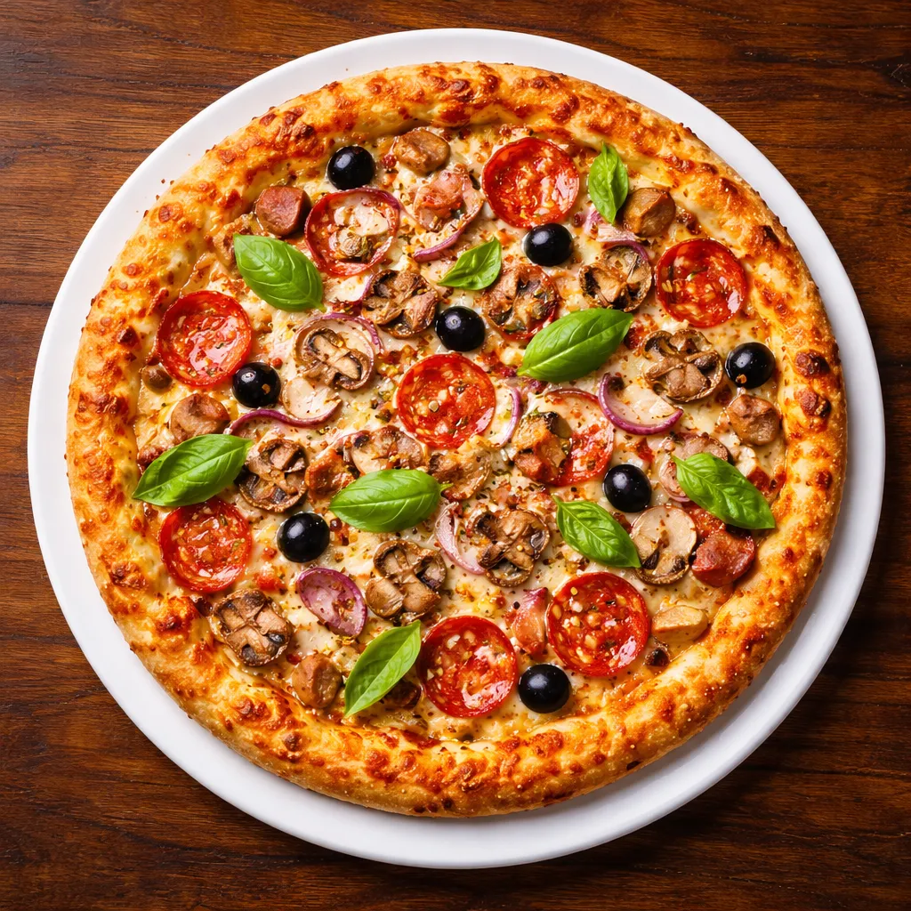 Colosseo Special Pizza - Signature thin crust since the mid-70s